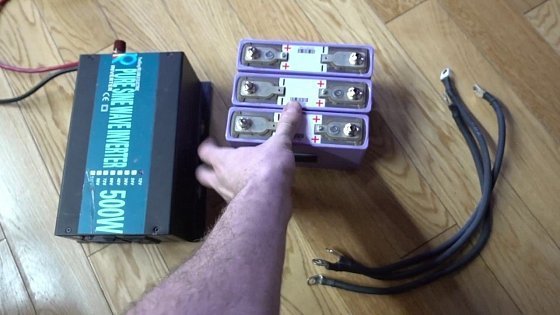 Video: 500w Reliable 50 Ah Mitsubishi I Miev Battery and Chevy Volt Battery Update