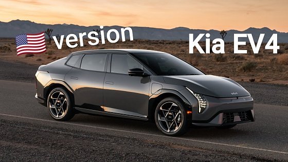 Video: Kia EV4, first all-electric global sedan!!!!!