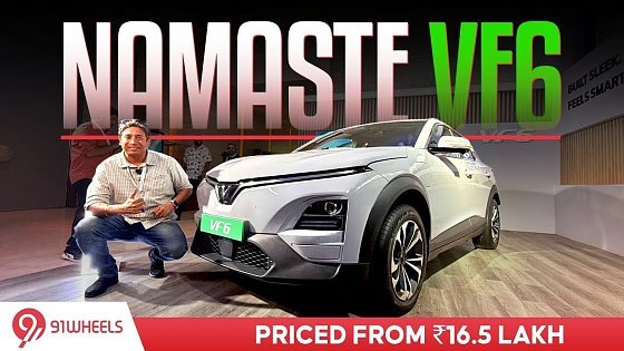 Video: Vinfast VF6 electric SUV priced from Rs 16.49 lakh - first look review and walk around