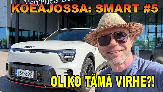 Video: SMART #5 BRABUS KARVALAKKIKOEAJOSSA
