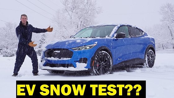 Video: Can Mach-E Handle SNOW? 2025 Ford Mach E Premium Review