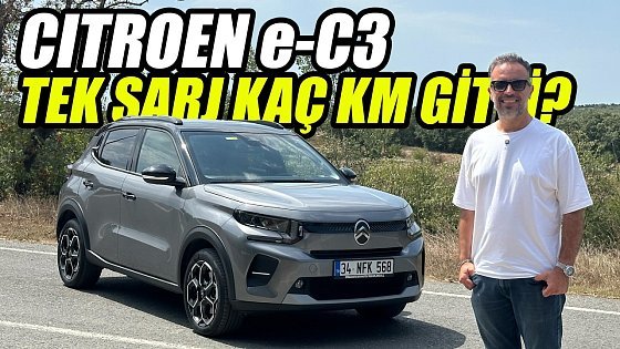 Video: Citroen e-C3 Test Sürüşü 2025 | En ucuz elektrikli