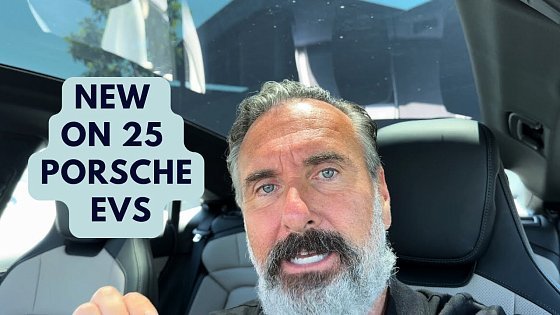 Video: 2025 Porsche Taycan and Macan EV. How to set preferred charging times.