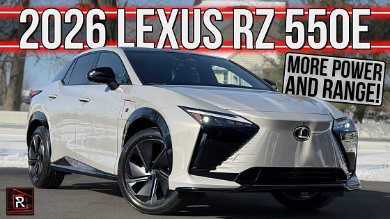 Video: Speedy Electric RX? | 2026 Lexus RZ 550e F-Sport AWD | Detailed Review & Tour