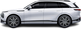 Side view photo of XPENG G9 AWD Performance (2023-…) on transparent background