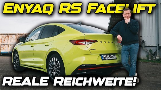 Video: Noch zeitgemäß? | 2025 Skoda Enyaq RS Facelift im 800Km Verbrauchstest