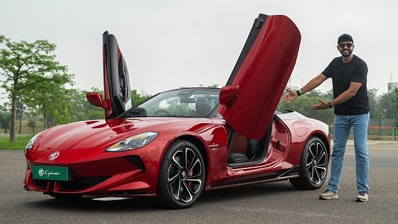 Video: MG Cyberster - Very Fast But Heavy Convertible Sports Car | Faisal Khan
