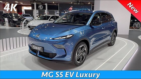 Video: MG S5 EV 2025 Detail Review | Luxury trim (Exterior - Interior), Price
