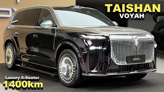 Video: 2026 Voyah Taishan - 1400km Range Luxury PHEV SUV Full Tour