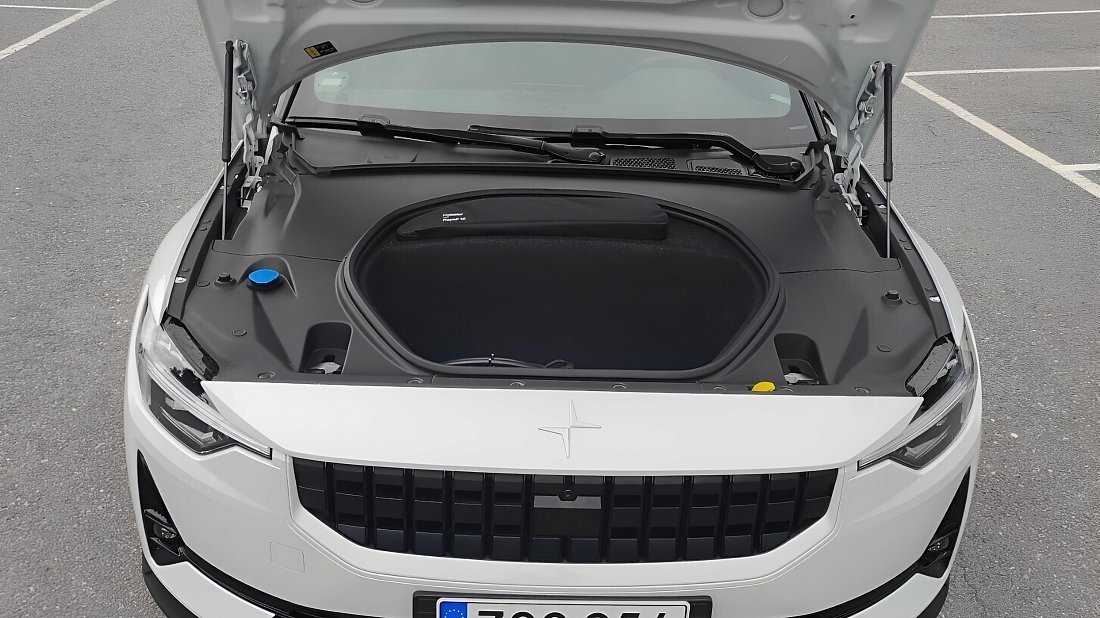 Фото Polestar 2 Long Range Dual Motor (2020-2023) передний багажник (frunk)