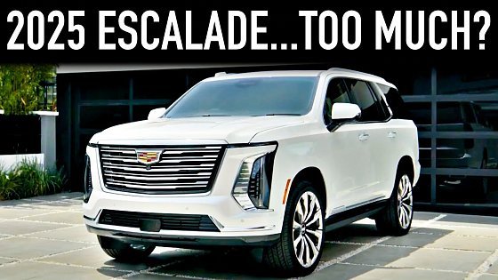 Video: 2025 Cadillac Escalade.. A Screen Disaster?