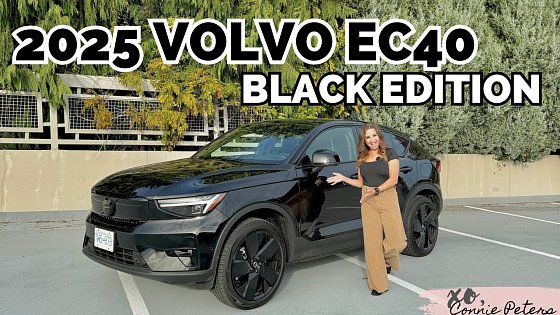 Video: 2025 Volvo EC40 Black Edition: Quick BEAUTY!!