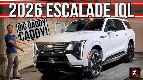 Video: The 2026 Cadillac Escalade IQL Is The Ultimate Stretched Electric Caddy For Large Families
