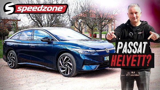Video: Volkswagen ID.7 Pro (2024): Passat helyett? - Speedzone teszt