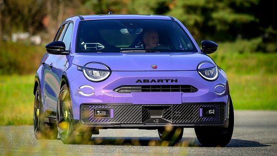 Video: New 2025 Fiat Abarth 600e Most Powerful Small Electric SUV