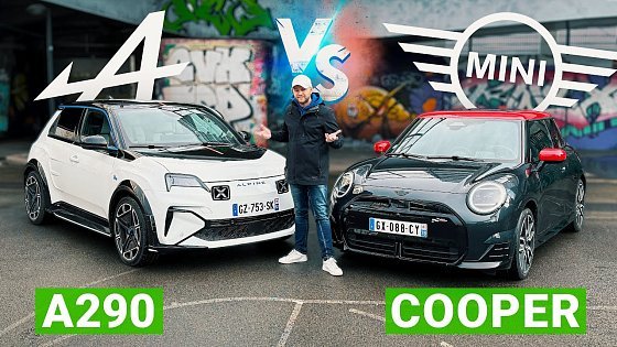 Video: Alpine A290 vs Mini Cooper SE JCW : le duel des GTI électriques !