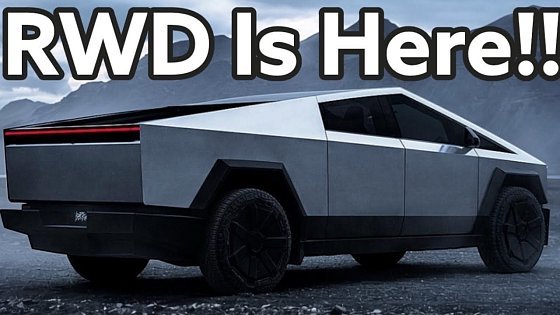 Video: All New Tesla Cybertruck Long Range RWD! $69,990 Is It Worth The Price, Or Is The AWD Better?