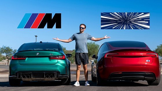 Video: The Painful Truth About BMW M3 vs Tesla Model 3 - It's Not Even Close