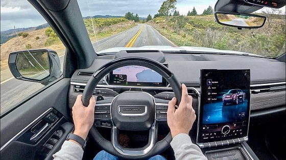 Video: 2025 GMC Sierra EV Denali Max Range - POV First Driving Impressions