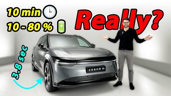 Video: Should carmakers be scared of this Zeekr 7X ? First exterior interior REVIEW