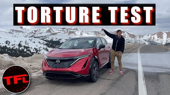 Video: Unexpected Results! The 2023 Nissan Ariya Takes on the World's Toughest EV Range Test