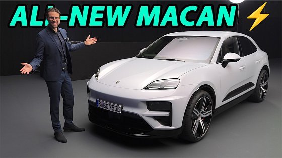 Video: all-new Porsche Macan electric REVEAL REVIEW Macan 4 vs Turbo