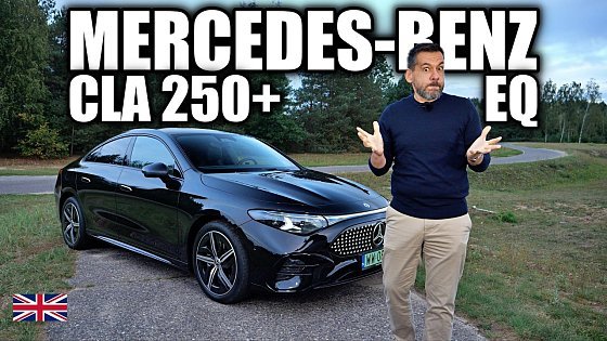Video: 2026 Mercedes Benz CLA 250+ with EQ Technology - Can It Beat Tesla? (ENG) - Test Drive and Review
