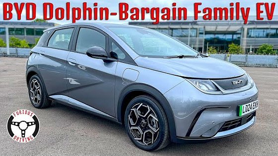 Video: BYD Dolphin - bargain EV family hatch goes for a drive