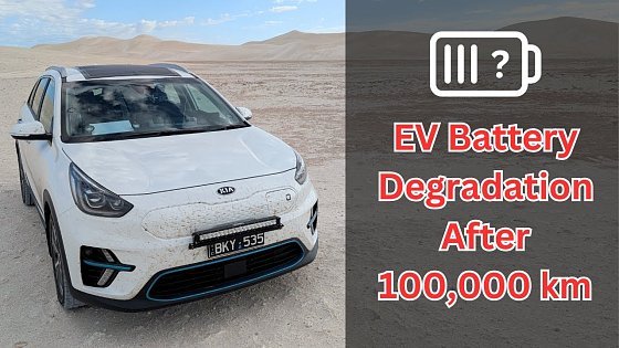Video: Kia Niro EV Battery Degradation After 100,000 km