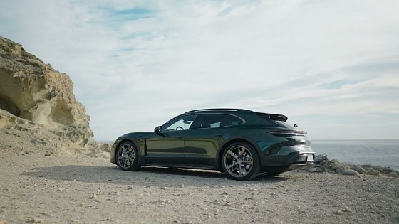 Video: New 2024 Porsche Taycan Turbo Cross Turismo - footage