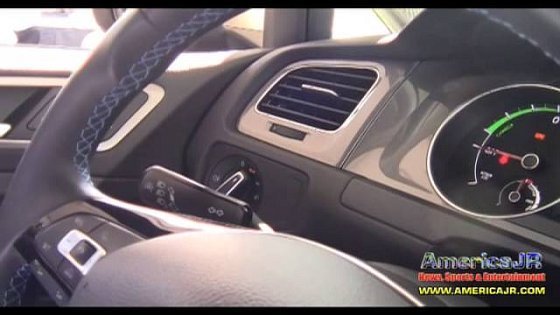 Video: Test drive of the 2015 Volkswagen e-Golf with interview