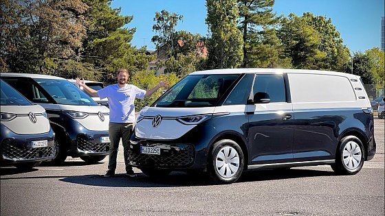 Video: This Is The Cheapest VW ID. Buzz Cargo And I Drive It!