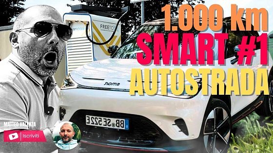 Video: SMART #1 1000km IN AUTOSTRADA a 130km/h ? Che MENATA!