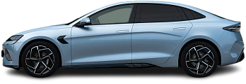 Side view photo of BYD Seal Design RWD (2022-…) on transparent background