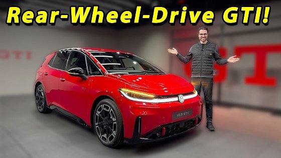 Video: VW ID3 GTI REVEAL - the first RWD GTI!