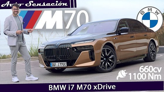 Video: Prueba BMW i7 xdrive M70 2024 ¿El mejor sedán eléctrico del mundo?
