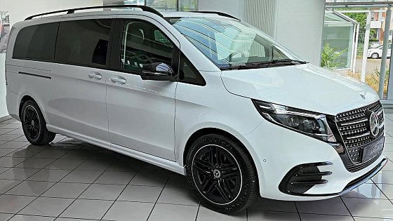 Video: 2025 Mercedes V-Class - Details of the Luxury Powerful VIP