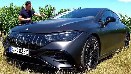 Video: NEW 2023 Mercedes AMG EQE 53 | BRUTAL Drive Review Exterior Interior