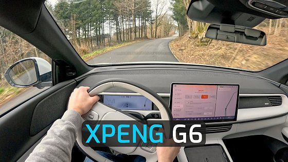 Video: XPENG G6 RWD LONG RANGE 210 KW POV TEST DRIVE