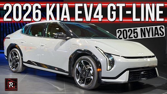 Video: The 2026 Kia EV4 GT-Line Is Boldly Designed Sporty Electric Sedan With Good Range