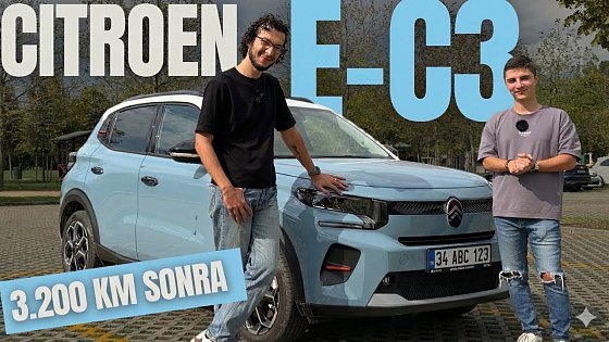 Video: Aydoğan'ın Citroen e-C3 Deneyimi | Menzili, Eksileri ve Dahası