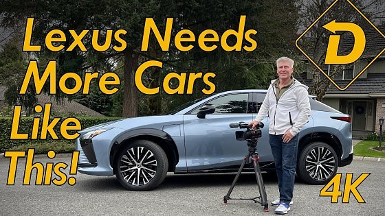 Video: The All-Electric Lexus RZ 450e Proves The Brand Should Build More EVs