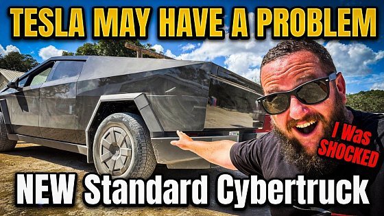 Video: Tesla May Have a Problem with the New Standard Cybertruck - First Drive Review and its SHOCKING!!