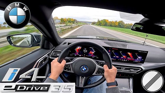 Video: 2024 BMW i4 eDrive35 | 286PS | TopSpeed & Test Drive POV