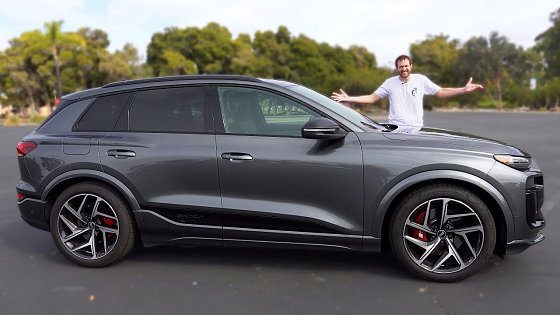 Video: The 2025 Audi SQ6 E-Tron Is Surprisingly Cool and Fun