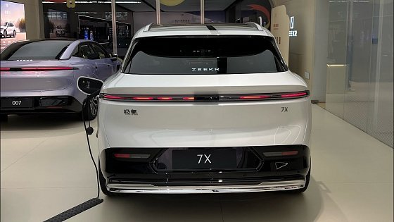 Video: 2025 ZEEKR 7X Ev 780km range under $34,500 review | Geely | Zeekr | China ??