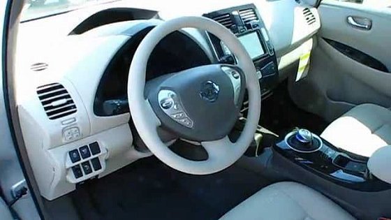 Video: 2011 Nissan LEAF Power Up, Exterior/ Interior Review