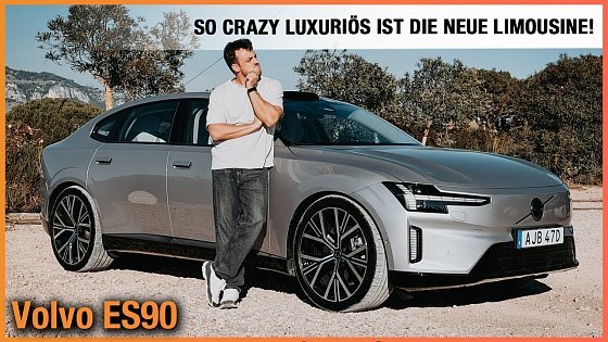 Video: Volvo ES90 im Test (2026) So crazy luxuriös ist die NEUE Limousine! Fahrbericht | Review | Preise