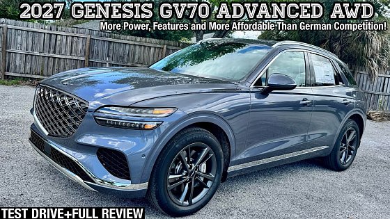 Video: 2027 Genesis GV70 Advanced: TEST DRIVE+FULL REVIEW