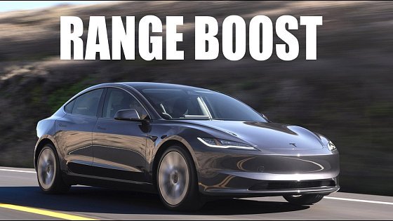 Video: NEW 2026 Tesla Model 3 Confirms Major Range Increase on Base Trims | It Beats All Expectations